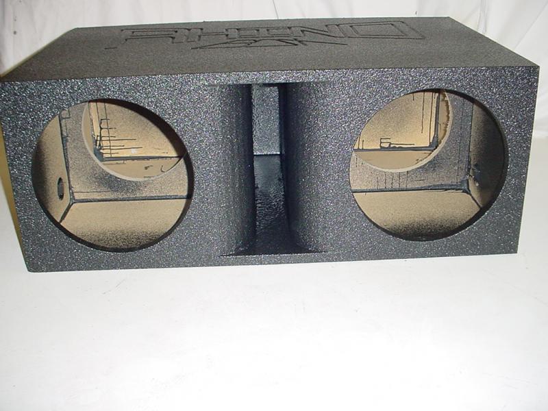 Load image into Gallery viewer, Horn Ported 2-15'' Super Bass Pro-Poly Sub Box