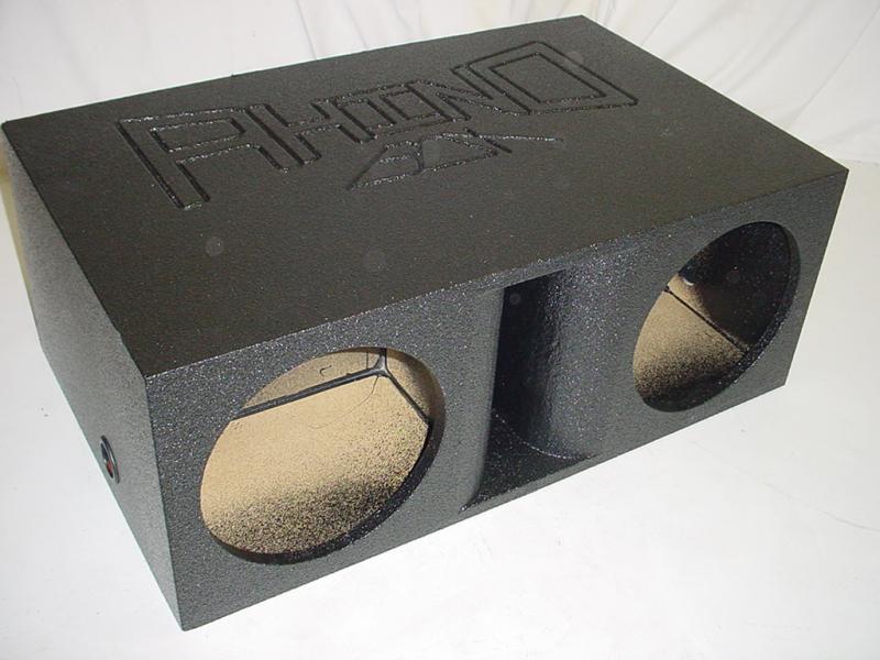 Load image into Gallery viewer, Horn Ported 2-10'' Super Bass Pro-Poly Sub Box