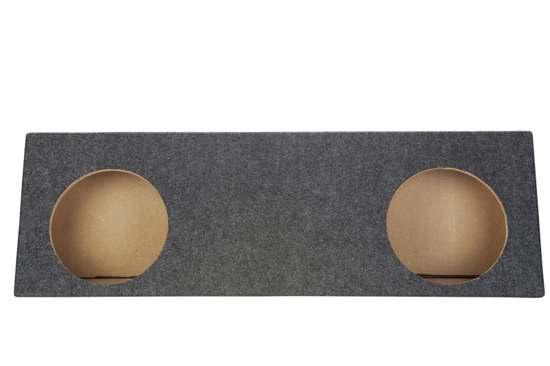 Load image into Gallery viewer, 2 10" Behind The Single Cab Truck Seat Sub Woofer Box Carpeted