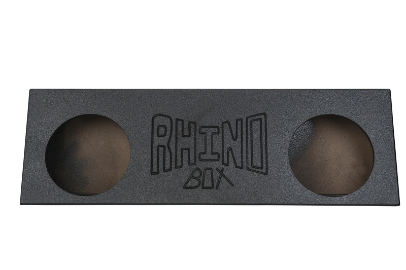 Load image into Gallery viewer, 2 10" Behind The Single Cab Truck Seat Sub Woofer Box Poly