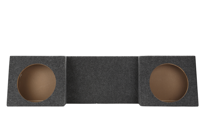 Load image into Gallery viewer, 2 10" Behind The Single Cab Truck With "Bucket Seats" Sub Woofer Box Carpeted