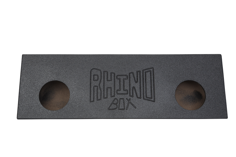 Load image into Gallery viewer, 2-8'' Slot Ported Behind The Single Cab Truck Seat Poly Sub box