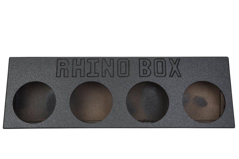 Load image into Gallery viewer, 4 10" Behind The Single Cab Truck Seat Sub Woofer Box Poly