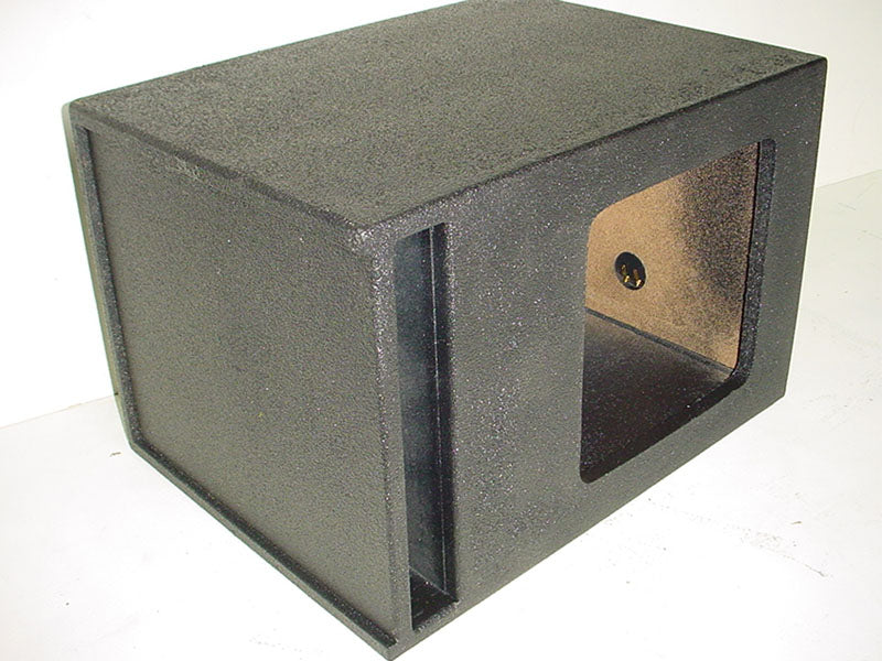 Load image into Gallery viewer, 1x12'' Square Hole Slot Ported Poly Sub Box