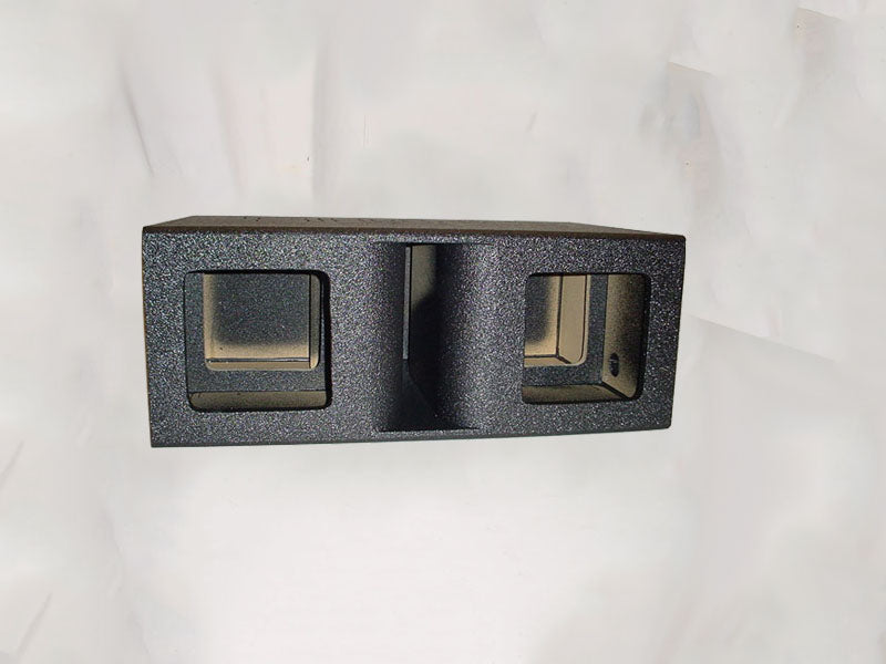 Load image into Gallery viewer, Horn Ported 2-10'' Square Hole Super Bass Pro-Poly Sub Box