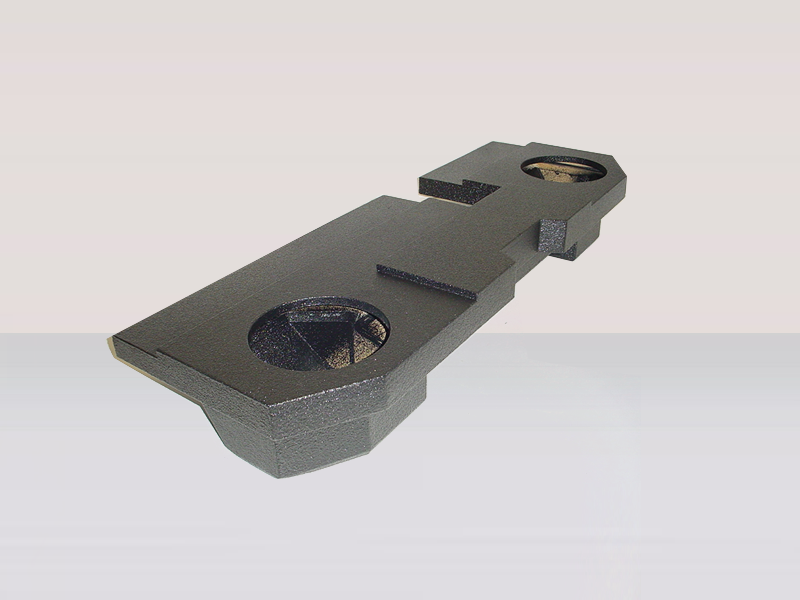 Load image into Gallery viewer, 2009 -2018 Dodge Quad cab. Pro-Poly Subwoofer Box sub Box 2X10