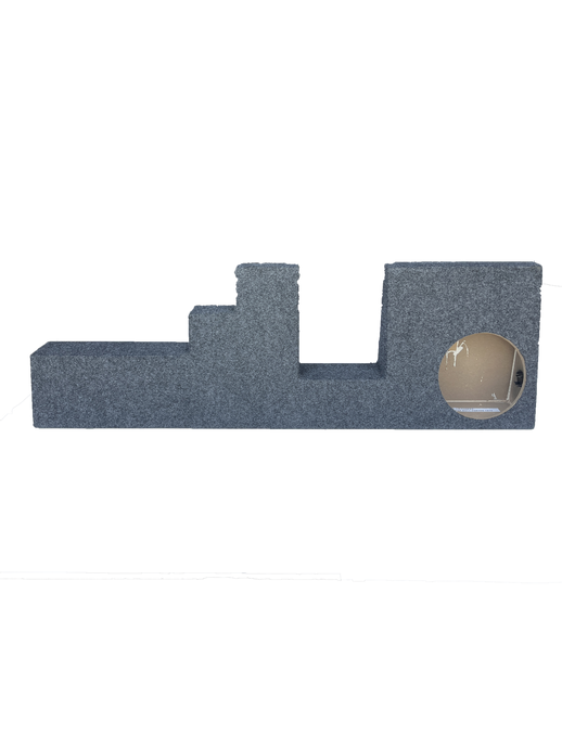 04-15 FORD F250/350 SUPER DUTY BEHIND SEAT PORTED 1X10 Carpeted