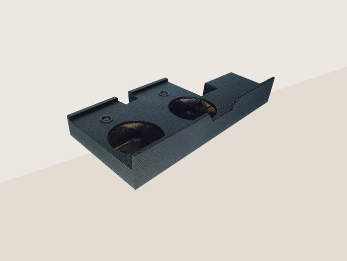 2007-2013 Toyota Tundra Double Cab Dual Poly Sub Box 2X12