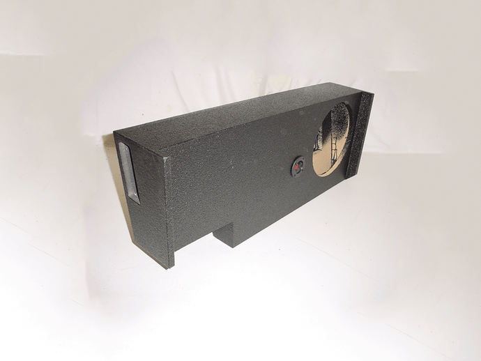 2014 & UP Chevy Crew Cab Single Ported Pro-Carpeted Subwoofer Box 1X10