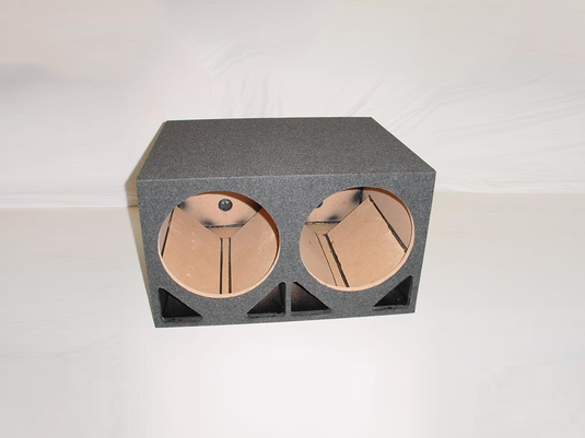 2 Sub Box 2x12'' Double ported sub box Carpeted – My Store