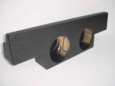 2001-2007 Chevy Crew Cab Non HD Rear Seat Sub Box 2x12 Poly