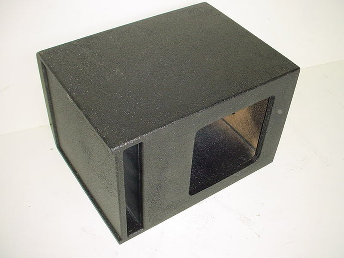 Horn Ported Square Hole Single 15'' Sub woofer Box Poly