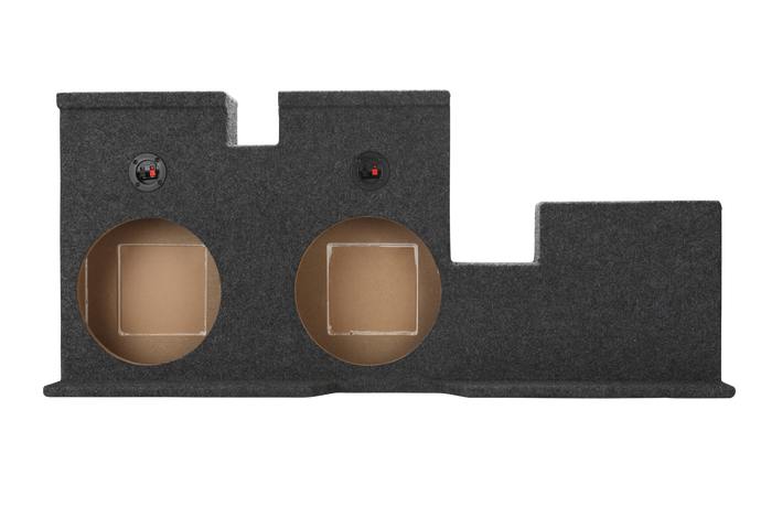 2007-2013 Toyota Tundra Double Cab Dual Carpeted Sub Box 2X12
