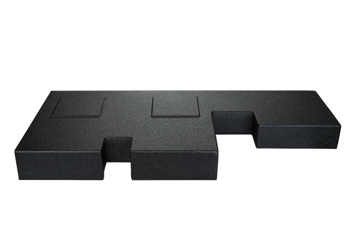 2007-2013 Toyota Tundra Double Cab Dual Poly Sub Box 2X8