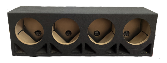 4x8'' Double Ported Subwoofer Box Carpeted